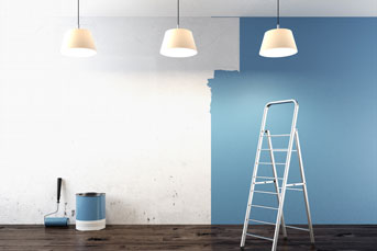 Dekorative Wandgestaltung